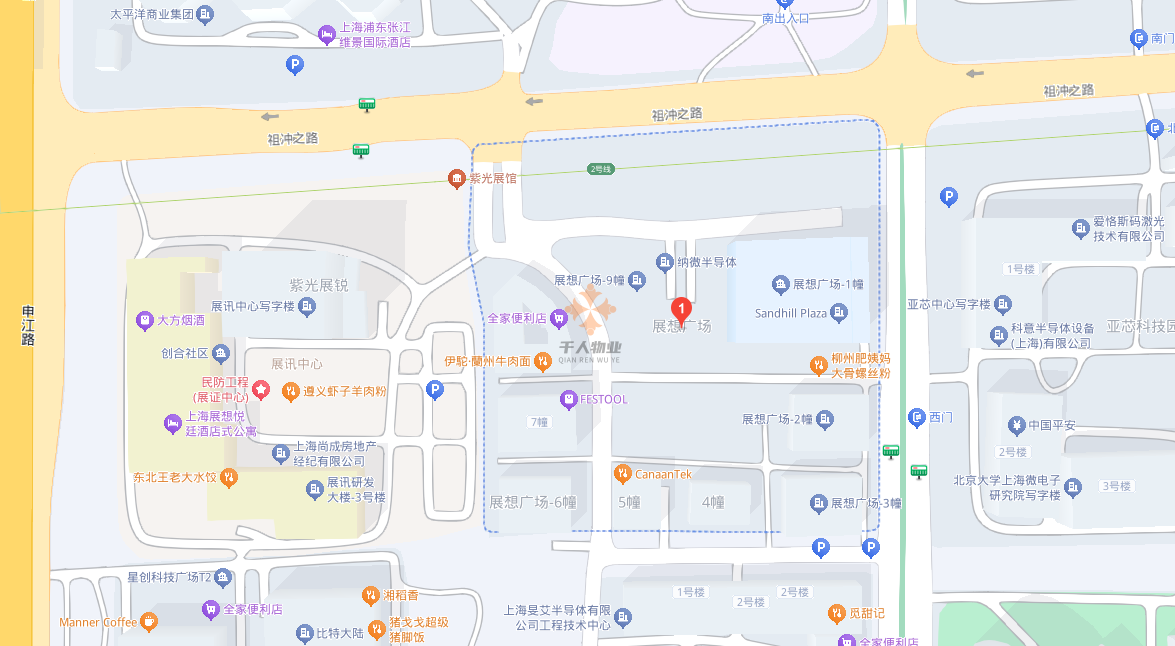 張江展想廣場4號樓位置.png